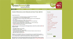 Desktop Screenshot of green-power-led.de